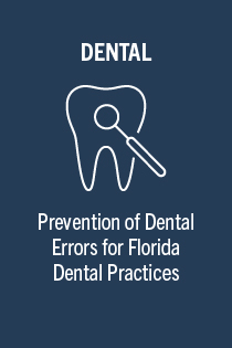 Prevention of Dental Errors 2024 - 2026 (Florida Edition) -Activity ID 3714 Banner